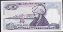 7.Emisyon 1.Tertip 1000 Lira A83 274188 Çok Çok Temiz