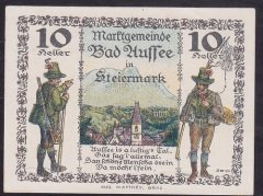 AVUSTURYA 10 HELLER NOTGELD 1920 ÇİLALTI