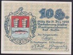 AVUSTURYA 10 HELLER NOTGELD 1920 ÇİLALTI