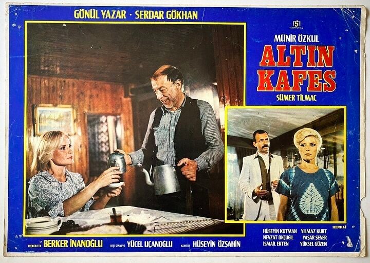 Altın Kafes - Münir Özkul - Lobi Kartı
