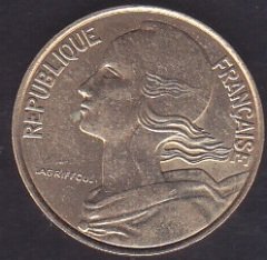 Fransa 10 Centim 1997