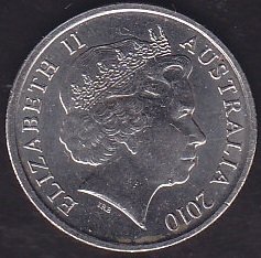 Avustralya 5 Cent 2010