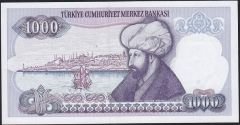 7.Emisyon 1.Tertip 1000 Lira A67 1886XX Çil