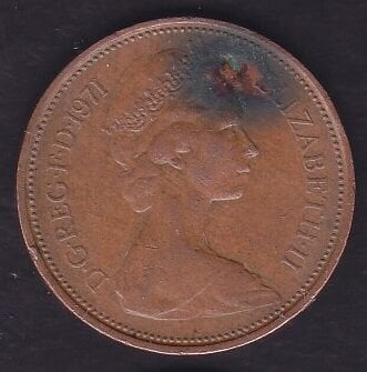 İngiltere 2 Pence 1971