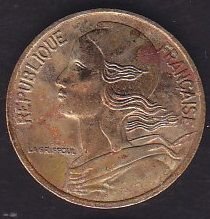 Fransa 5 Centimes 1998