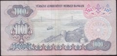 6.EMİSYON 1.TERTİP 1000 LİRA C41 215614 ÇOK TEMİZ +