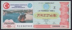 1999 9 TEMMUZ YARIM BİLET