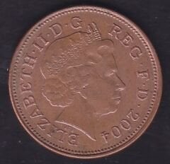 İngiltere 2 Pence 2004
