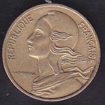 Fransa 5 Centimes 1988