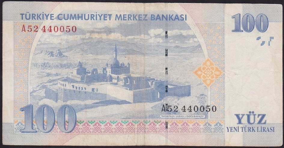 8.Emisyon 100 YTL A52 440050 Çok Temiz