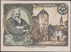 ALMANYA 25 PFENNİNG NOTGELD 1921 ÇİLALTI ÇİL