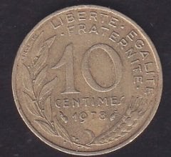 Fransa 10 Centim 1978