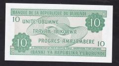 BURUNDİ 10 FRANK 2005 ÇİL