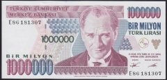 7.EMİSYON 1.TERTİP 1 000 000 LİRA E86 181307 ÇİL