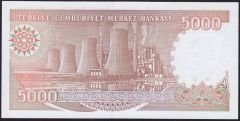 7.Emisyon 4.Tertip 5000 Lira G01 000412 Çilaltı Çil İlk Bin Parası