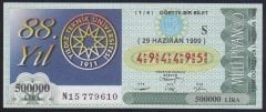 1999 29 HAZİRAN ÇEYREK BİLET
