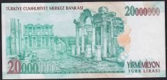 7.Emisyon 20 000 000 Lira J54 717134 Çok Çok Temiz