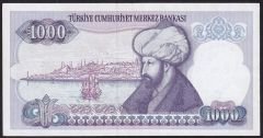 7.Emisyon 1.Tertip 1000 Lira A28 706663 Ççt Çilaltı