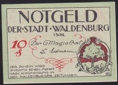 ALMANYA 10 PFENNİG NOTGELD 1920 ND ÇİL