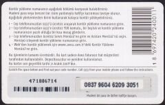 Avea Hazır Kart 100 Kontör 2009