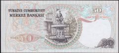 6.Emisyon 2.Tertip 50 Lira I90 624776 Çil