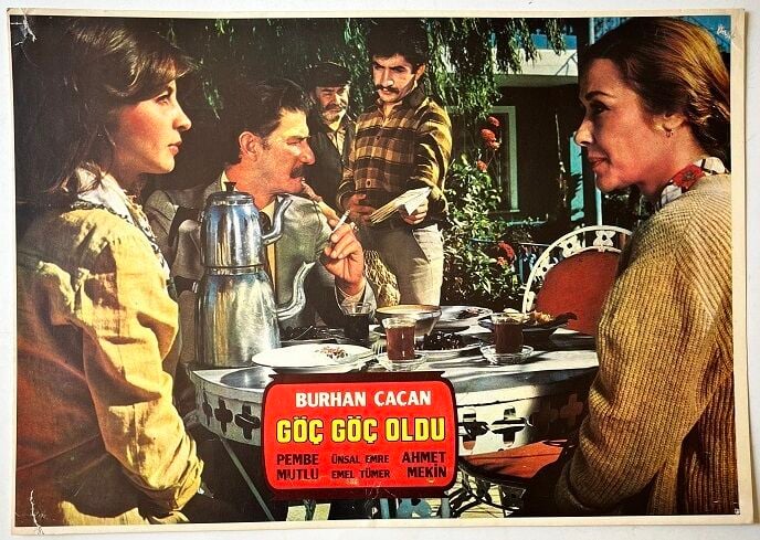 Göç Göç Oldu - Burhan Çaçan - Lobi Kartı