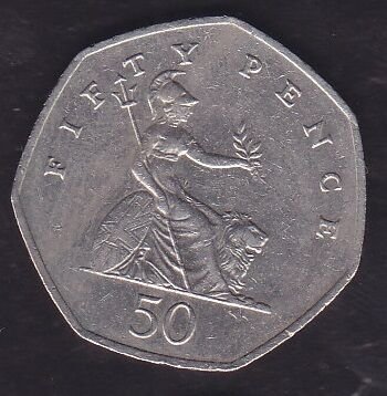 İngiltere 50 Pence 2006