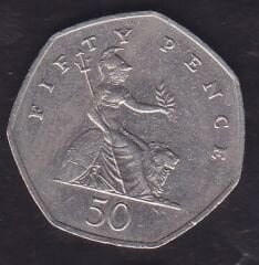 İngiltere 50 Pence 2006