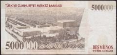 7.Emisyon 5 000 000 Lira J24 548682 Çok Temiz