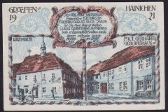 ALMANYA 10 PFENNİNG NOTGELD 1921 ÇİL