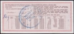 1984 31 Aralık Yarım Bilet - Y Serisi