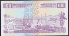 Burundi 100 Frank 2011 Çil Pick 44b ( 444488 )