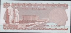 6.EMİSYON 2.TERTİP 20 LİRA C72 104517 ÇİLALTI