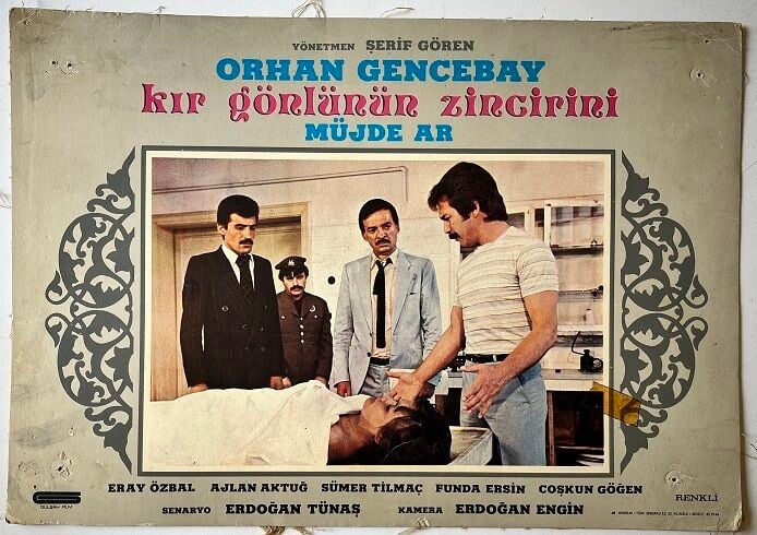 Kır Gönlünün Zincirini - Orhan Gencebay - Lobi Kartı