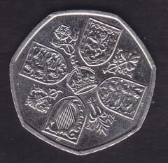 İngiltere 50 Pence 2022 Hatıra Para