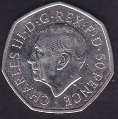 İngiltere 50 Pence 2022 Hatıra Para