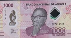 Angola 1000 Kwanzas 2023 Çil Polimer