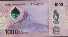 Angola 1000 Kwanzas 2023 Çil Polimer