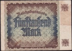 Almanya 5000 Mark 1922 Çok Temiz (R80) Yıldızlı Seri