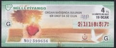 2013 19 OCAK ÇEYREK BİLET - G SERİSİ