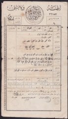 ADANA VİLAYETİ HAKANİ DEFTERİ TAPU  FLİGRANLI