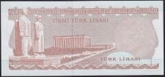 6.Emisyon 3.Tertip 20 Lira F68 707568 Çilaltı