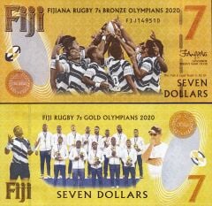 Fiji 7 Dolar 2020 Çil Pick 122