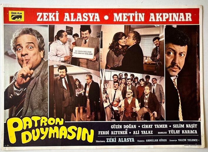 Zeki Alasya - Patron Duymasın - Lobi Kartı