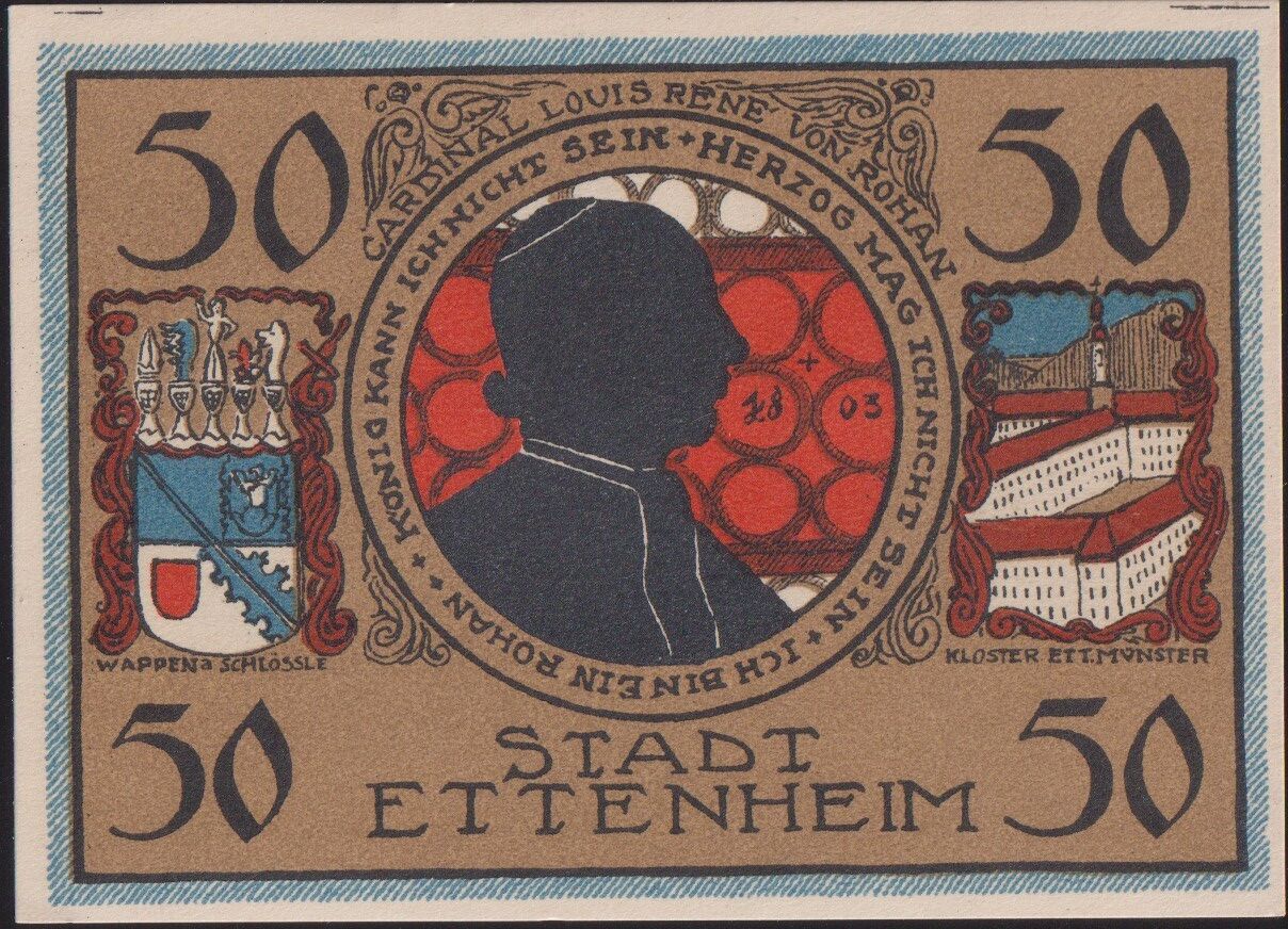 Almanya 50 Pfennig Notgeld 1922 Çil