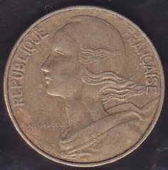 Fransa 10 Centim 1975