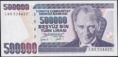 7.EMİSYON 4.TERTİP 500000 LİRA L85 724427 ÇİL BLOK RADAR