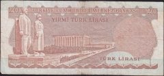 6.Emisyon 1.Tertip 20 Lira A27 250405 Çok Temiz