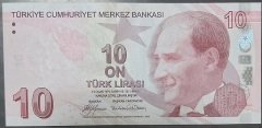 9.Emisyon 1.Tertip 10 Lira A001 111149 Çil