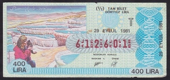 1981 29 EYLÜL TAM BİLET